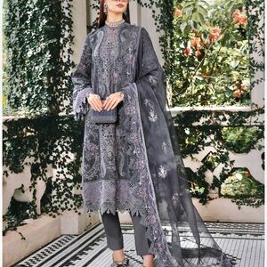 Maria b three piece winter dress 2025